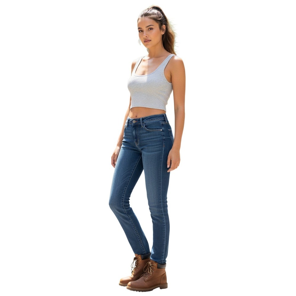 PAIGE Peg Skinny Ziggy Jeans 30x32 Dark Wash 80% Cotton USA Made Premium Stretch